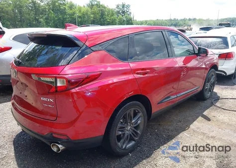 2021 Acura Rdx A-Spec Package z USA, uszkodzony, nr VIN 5J8TC2H67ML048190